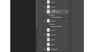 Sao chép các layer style trong Photoshop