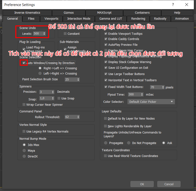 3 2 Hướng dẫn cài đặt ban đầu cho người sử dụng 3DS MAX