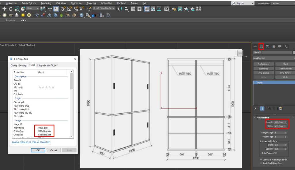 Hướng dẫn đưa hình vào trong 3DS MAX để vẽ theo