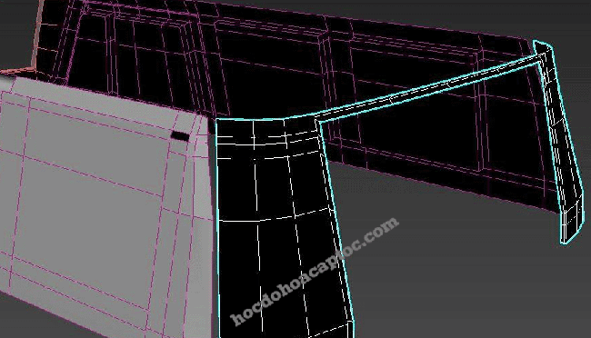 Loi nguoc mat trong 3ds max