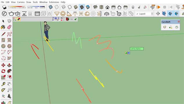 CURVILOFT 1 Hướng dẫn sử dụng plugin CURVILOFT trong sketchup