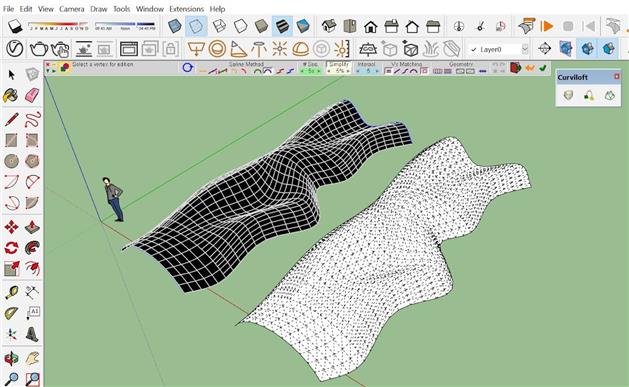 CURVILOFT Hướng dẫn sử dụng plugin CURVILOFT trong sketchup
