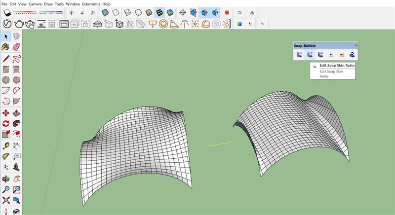 SOAP BUBBLE 1 Hướng dẫn sử dụng plugin SOAP BUBBLE trong sketchup