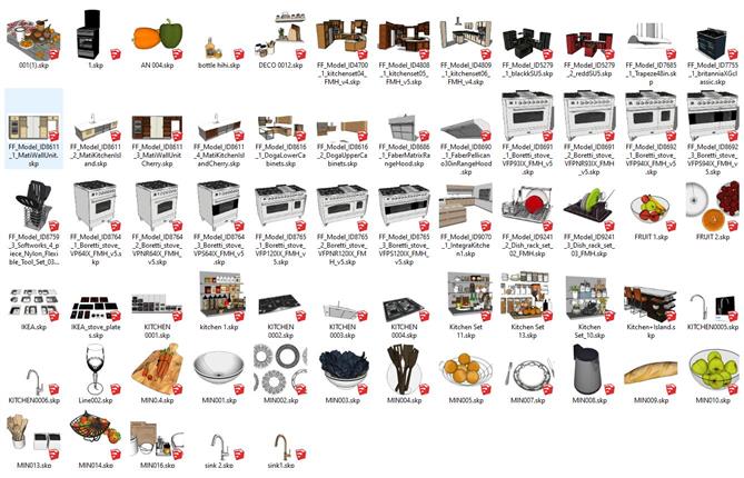 Chia sẻ file thư viện sketchup P2