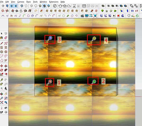 huong dan lam vat lieu trong sketchup Hướng dẫn làm vật liệu trong Sketchup