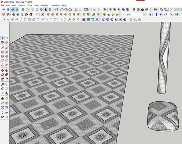 huong dan lam vat lieu trong sketchup6 Hướng dẫn làm vật liệu trong Sketchup