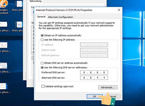 Khắc phục lỗi máy tính vào mạng chậm