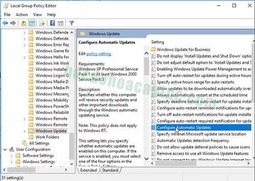 Tổng hợp 6 cách tắt update windows 10