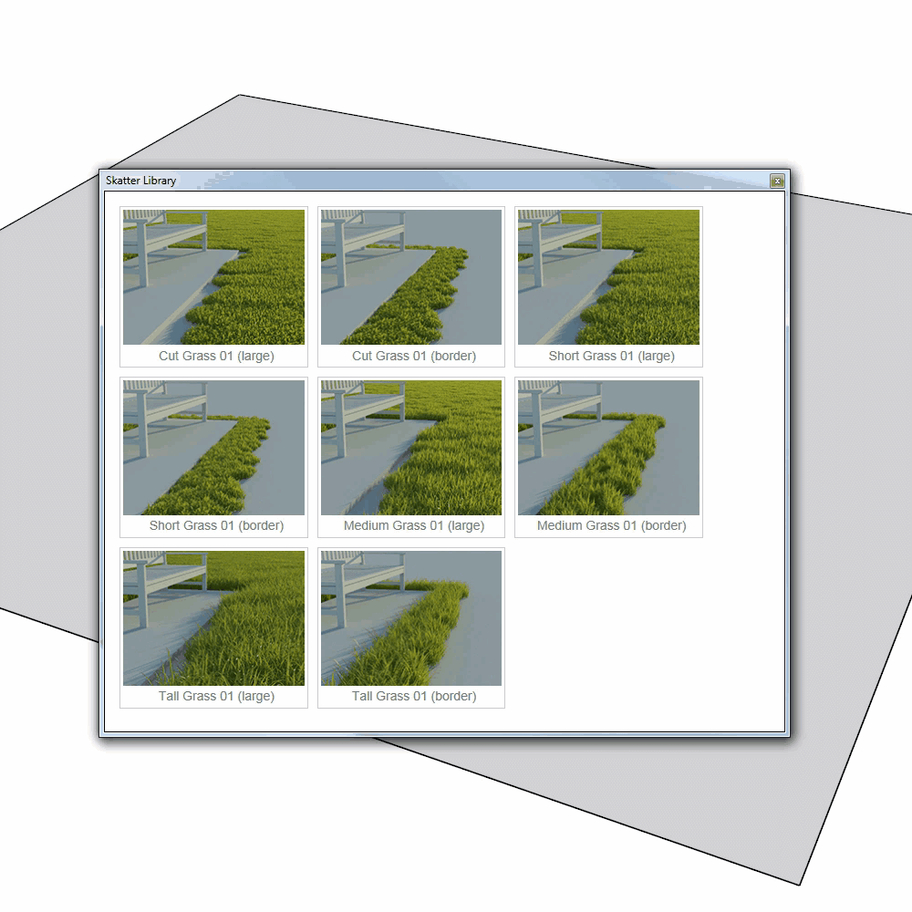 Skatter for sketchup