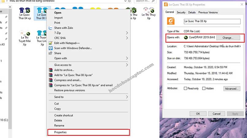 Sửa lỗi không xem trước được file coreldraw