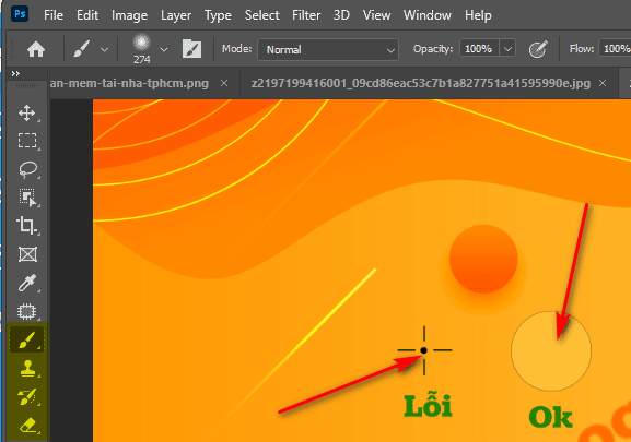 Loi brush trong photoshop Cách sửa lỗi Brush trong photoshop không hiển thị đầu bút