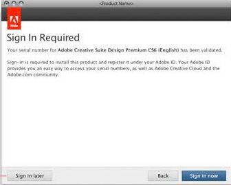 cs6 bat dang nhap e1606467783144 Photoshop mở lên xong rồi bị tắt luôn. Lỗi bản quyền