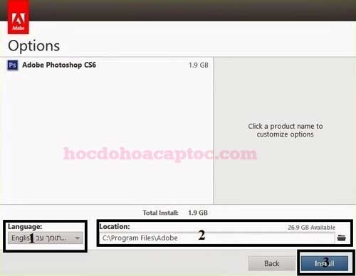 Huong dan cai dat phan mem cs6 3 Hướng dẫn cài đặt phần mềm Photoshop cs6 full crack