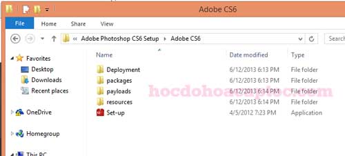 Huong dan cai dat phan mem cs6 Hướng dẫn cài đặt phần mềm Photoshop cs6 full crack