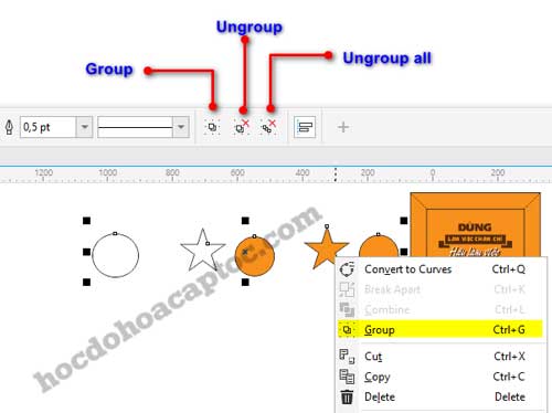 cac lenh hay su dung trong coreldraw 5 Các lệnh hay sử dụng trong CorelDRAW
