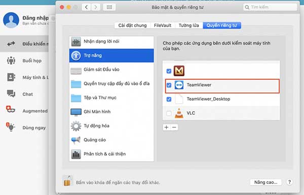 Hướng dẫn cài đặt phần mềm teamview cho macbook