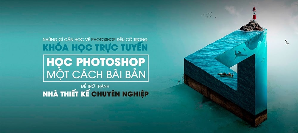 Học thử khóa học Photoshop miễn phí 100%