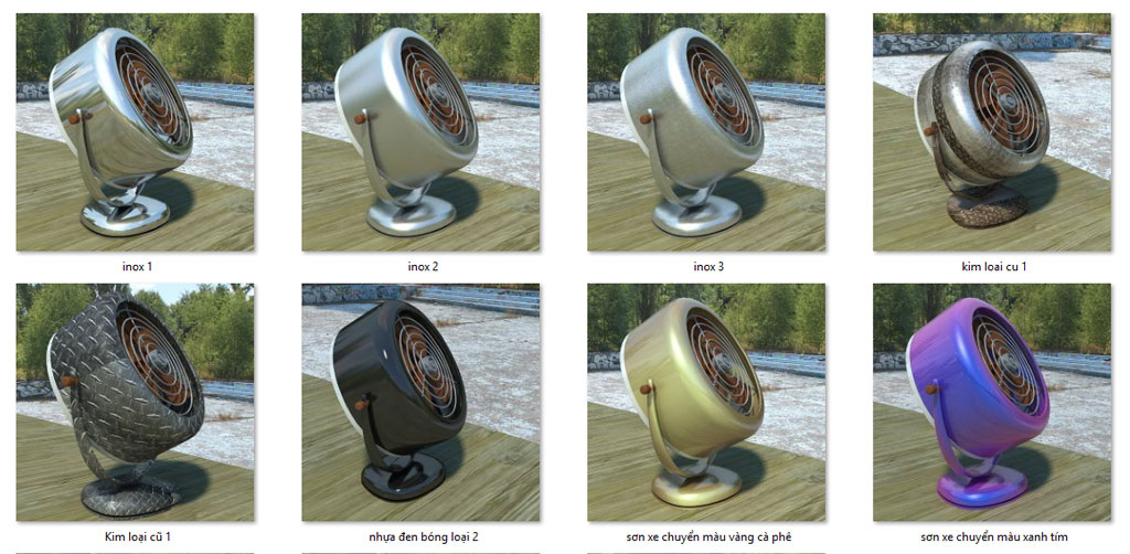 Hướng dẫn làm vật liệu trong Sketchup