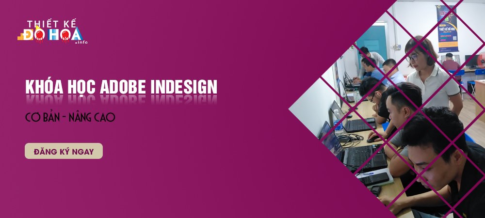 Full lộ trình học indesign
