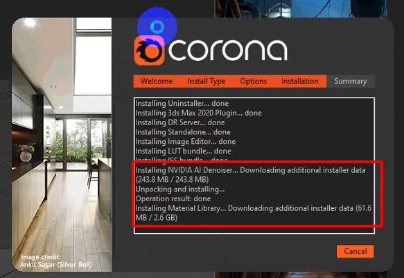 Khắc phục không cài được thư viện của Corona