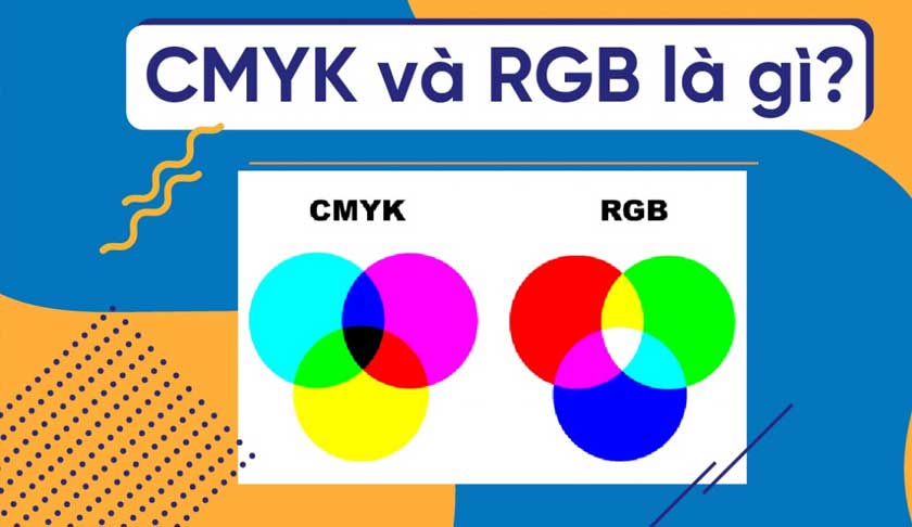 CMYK và RGB sử dụng như thế nào?