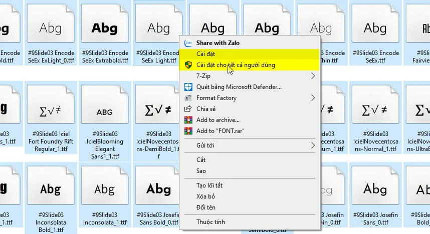 Download font việt hóa cực đẹp miễn phí