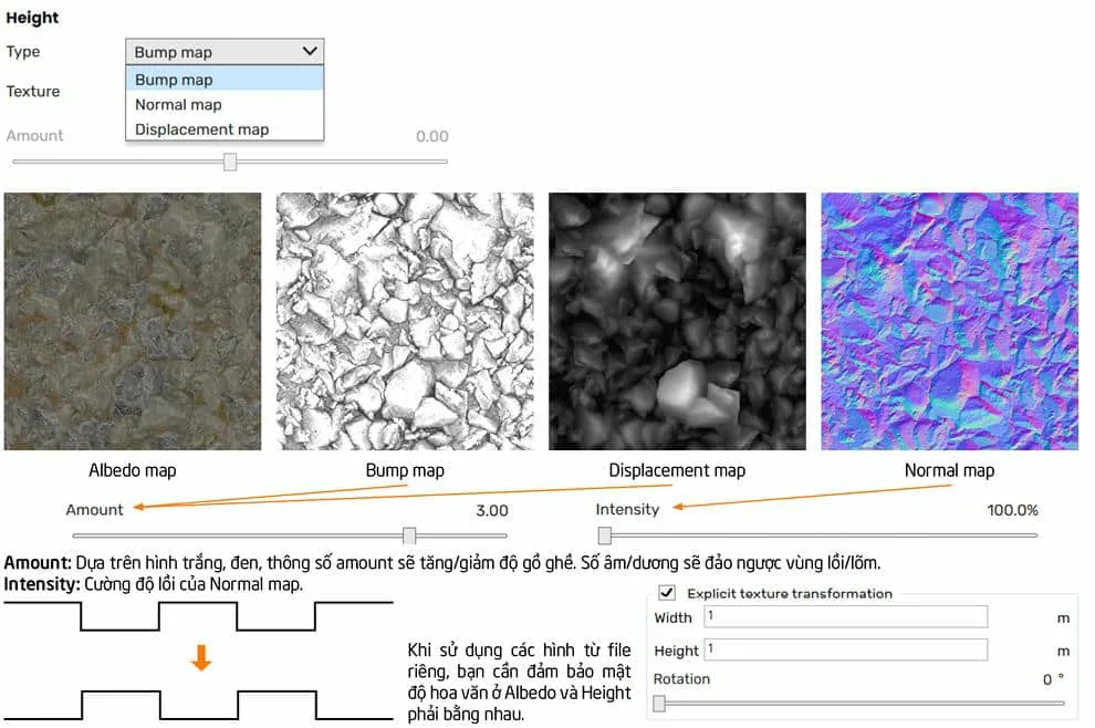 vat lieu trong enscape 6 Enscape metarials