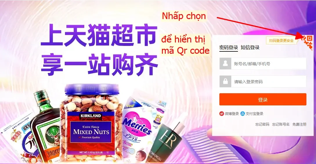 Cách tạo tài khoản taobao sử dụng bằng tiếng việt