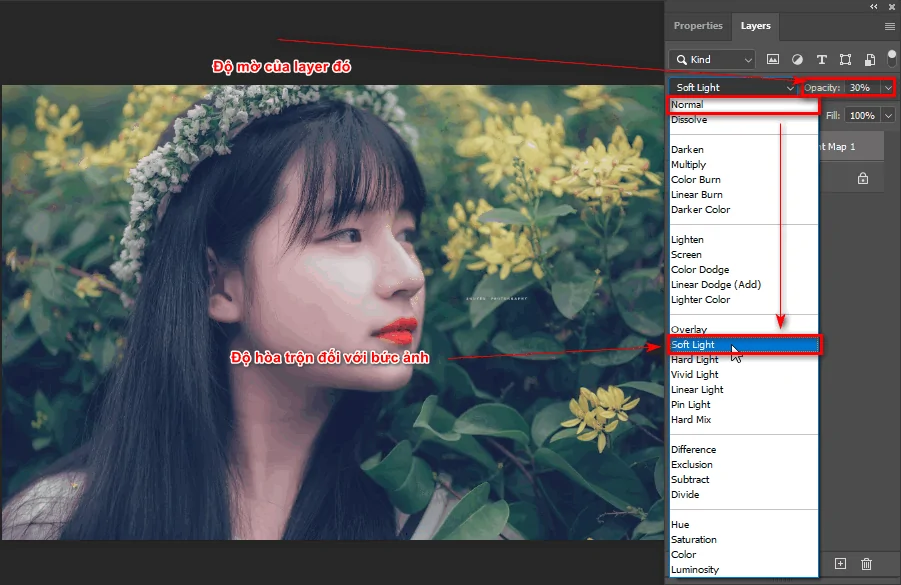 Cách Blend màu trong photoshop Cách Blend màu cơ bản và đơn giản trong photoshop