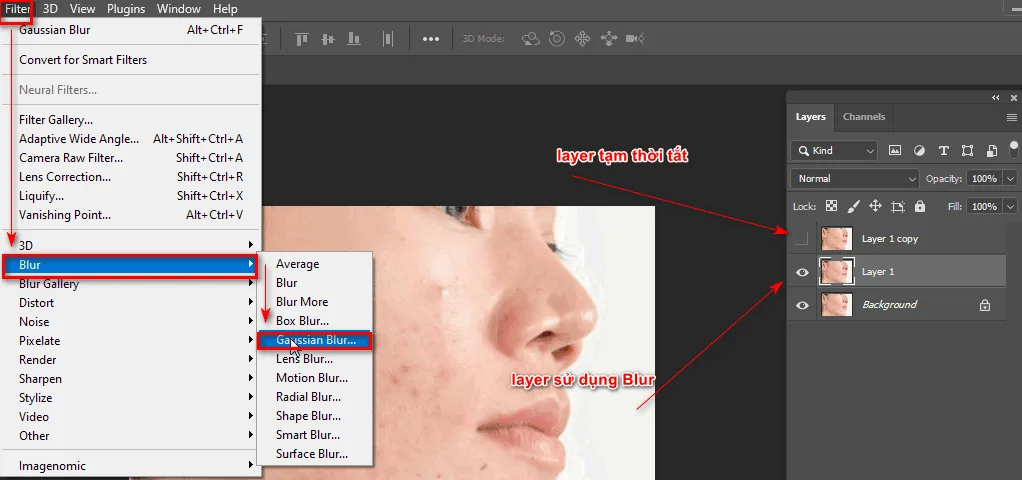Cách tạo ánh sáng tự nhiên trong Photoshop