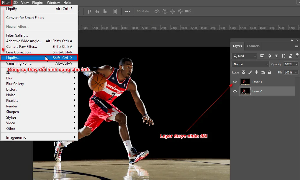 Cách tạo hiệu ứng tan biến trong photoshop Cách tạo hiệu ứng tan biến trong photoshop