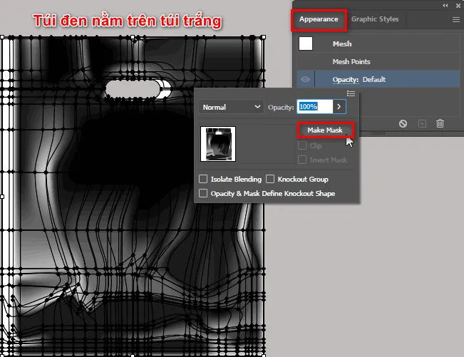 Bước 4 tạo ra những phần của từng cánh hoa