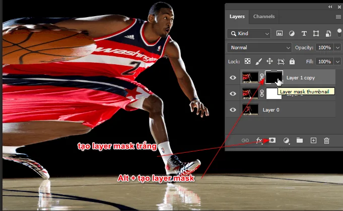 Cách tạo hiệu ứng tan biến trong photoshop Cách làm hình ảnh bị tan biến trong photoshop