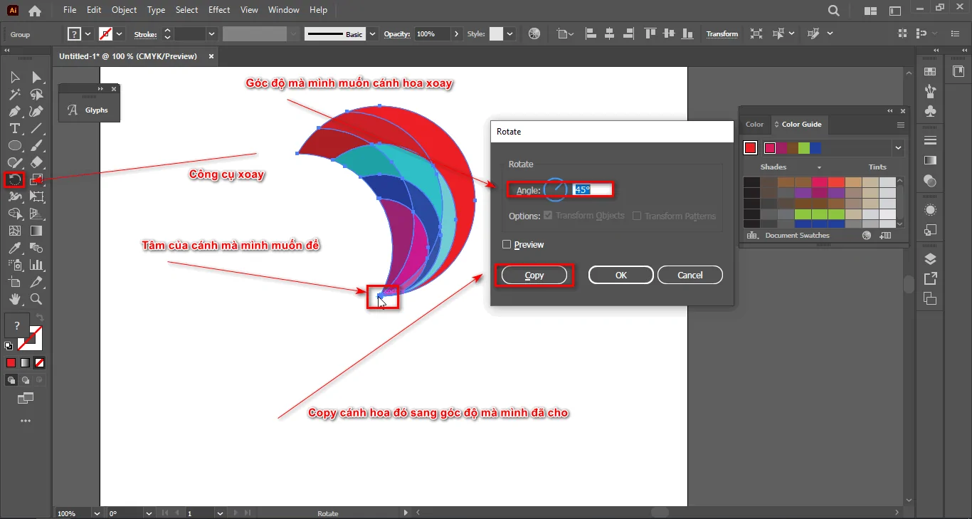 Cách tạo thú bông trong illustrator