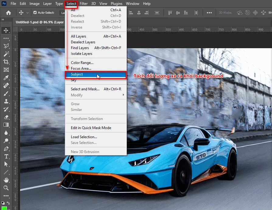 3 Cách tạo hiệu ứng tốc độ trong photoshop 3 Cách tạo hiệu ứng tốc độ cho xe trong photoshop (phần 2)