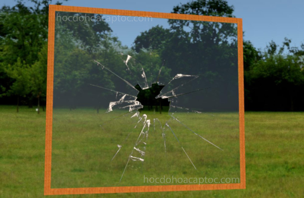 Kinh Ban Cuong Luc 5 Cách tạo kính vỡ trên Vray siêu đơn giản