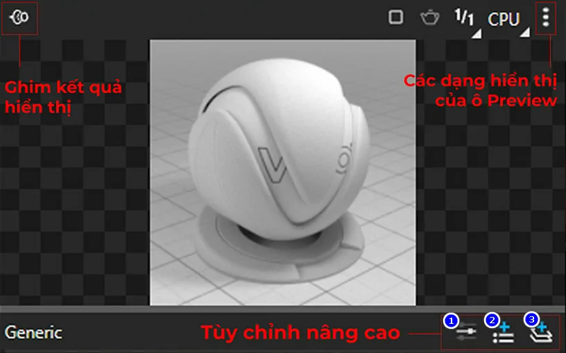 Cách setting vật liệu trong vray sketchup Tùy chỉnh khác trong V-ray