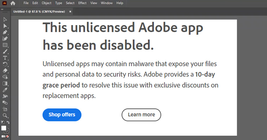 Khắc phục lỗi adobe mở lên