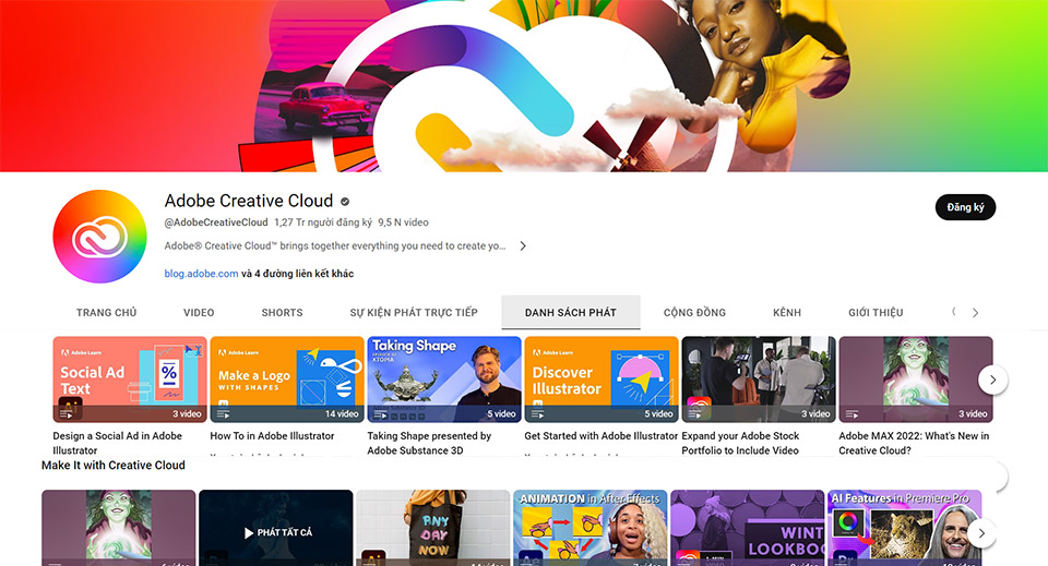 Youtube Adobe Creative Cloud