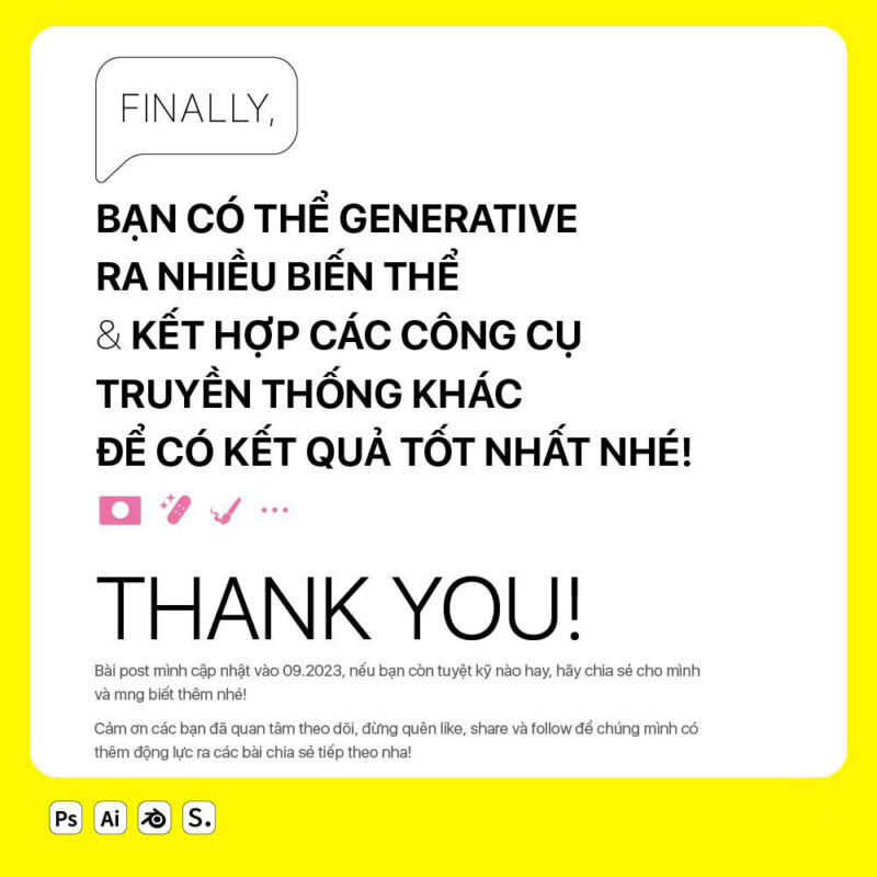 Cách sử dụng Gernerative fill trong photoshop hiệu quả