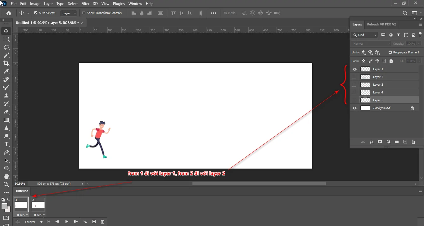 Cách tạo ảnh chuyển động trong photoshop Cách tạo ảnh chuyển động trong photoshop