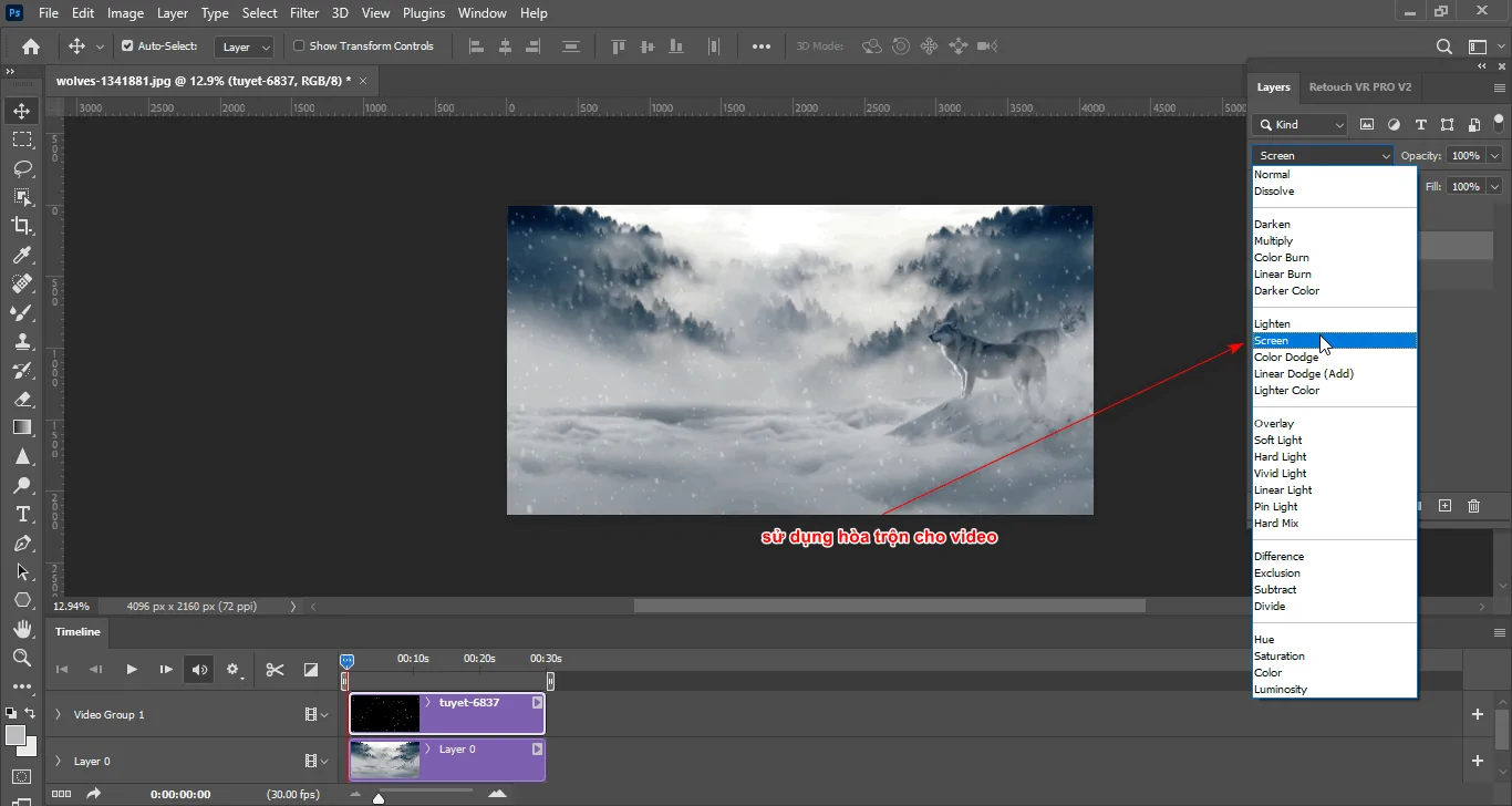 Cách tạo ảnh chuyển động trong photoshop Cách tạo ảnh chuyển động trong photoshop