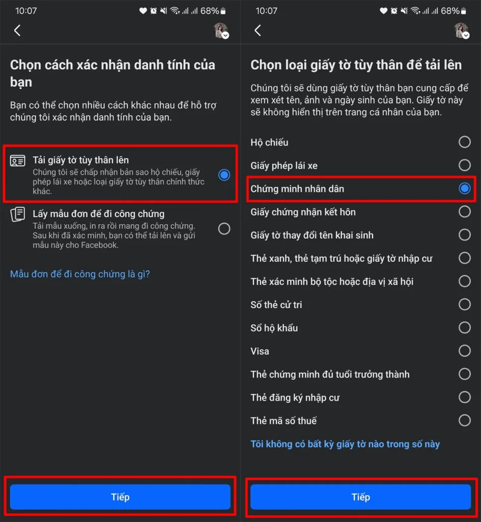Cách xác thực Facebook bằng căn cước tránh bị khóa tài khoản sau ngày 25/12
