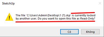 Tổng hợp những lỗi thường gặp trong Sketchup và cách khắc phục