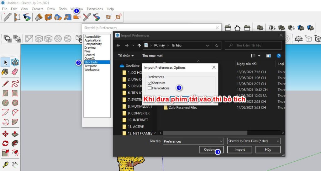 Tổng hợp những lỗi thường gặp trong Sketchup và cách khắc phục
