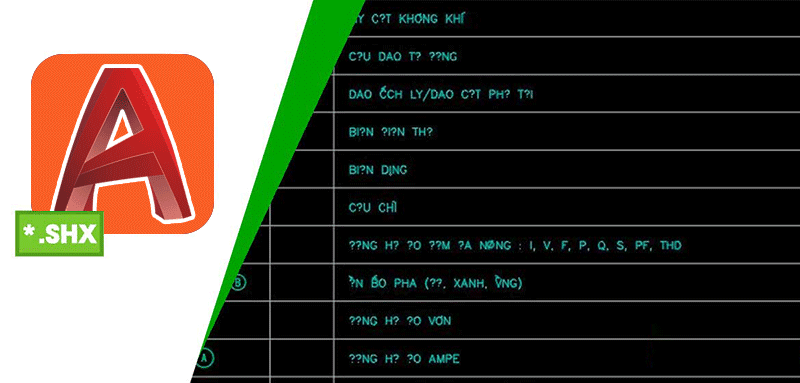 download bo font shx trong autocad Download trọn bộ Font shx cho autocad