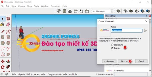 setting sketchup 6