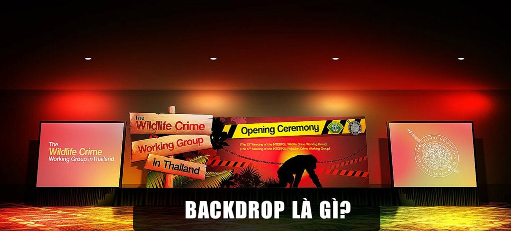 Backdrop là gì? Đặc trưng nổi bật của backdrop