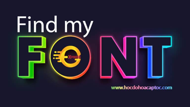 huong dan tim font chu bang hinh anh