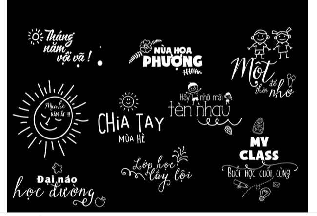 Tạo ra các từ một cách khéo léo và đột phá sau khi học photoshop